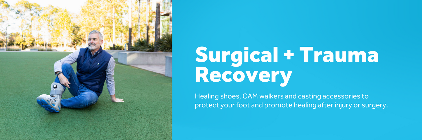 Surgical + Trauma Recovery Post OP Shoes and Boots