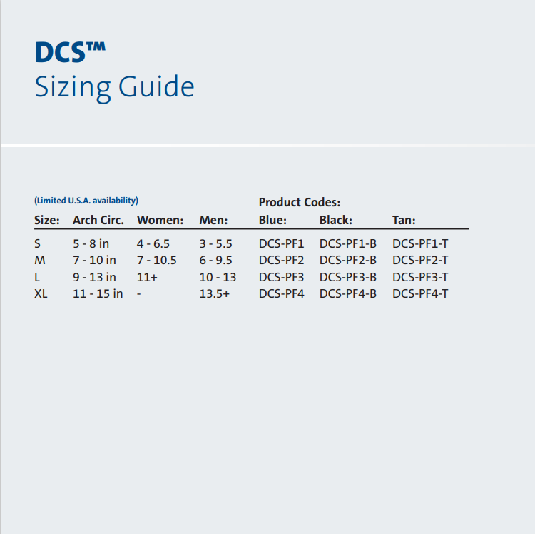 
                  
                    DCS Sizing guide
                  
                