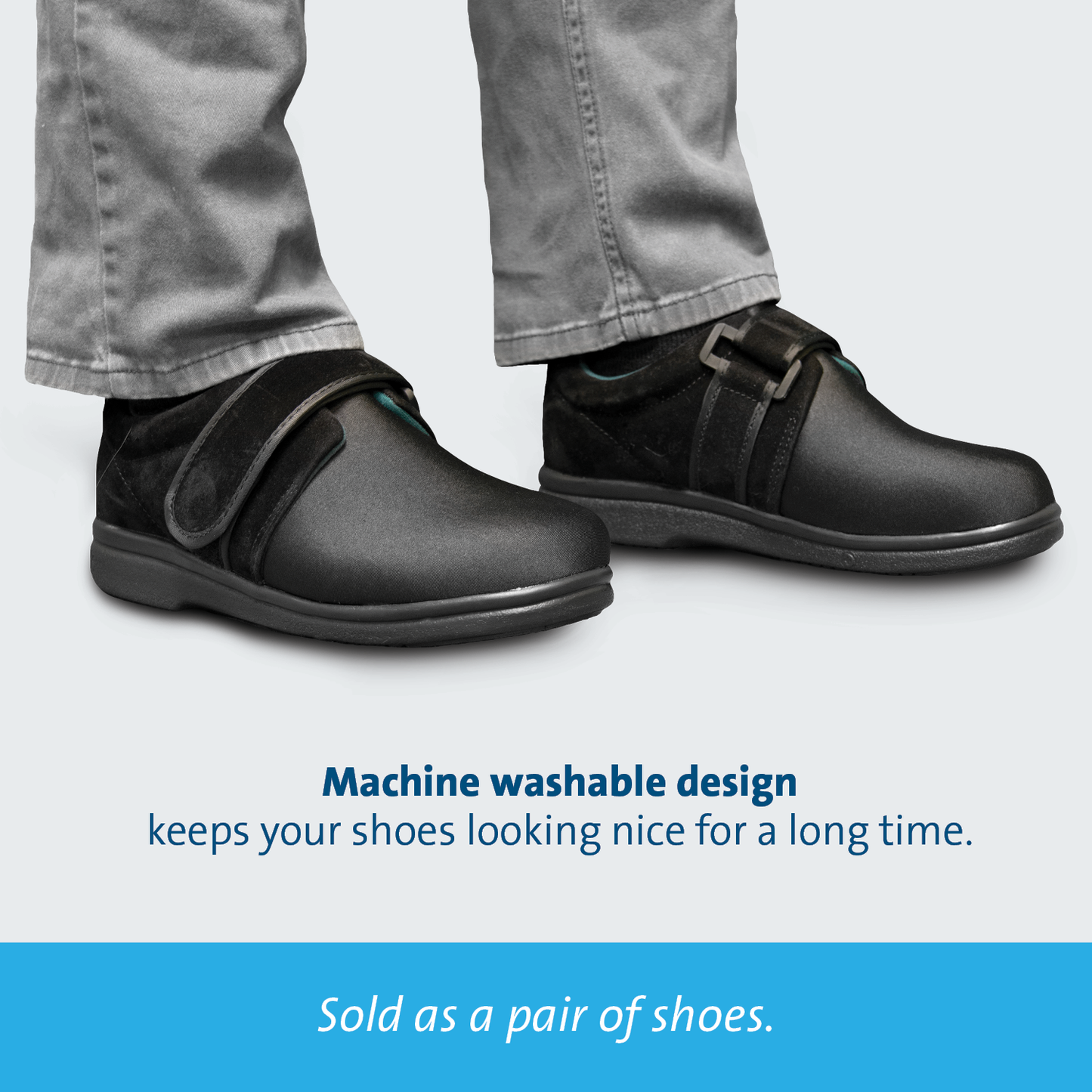 Diabetic shoes are machine washable