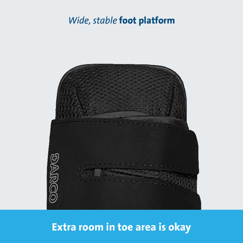 
                  
                    Extra room in toe area is okay
                  
                