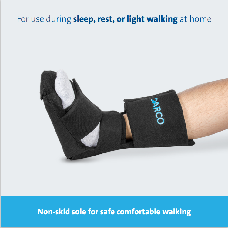 Night Splint treats plantar fasciitis while you rest