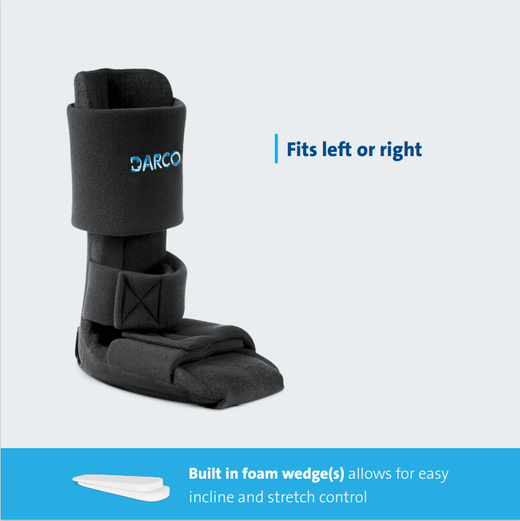 
                  
                    Fits left or right foot
                  
                