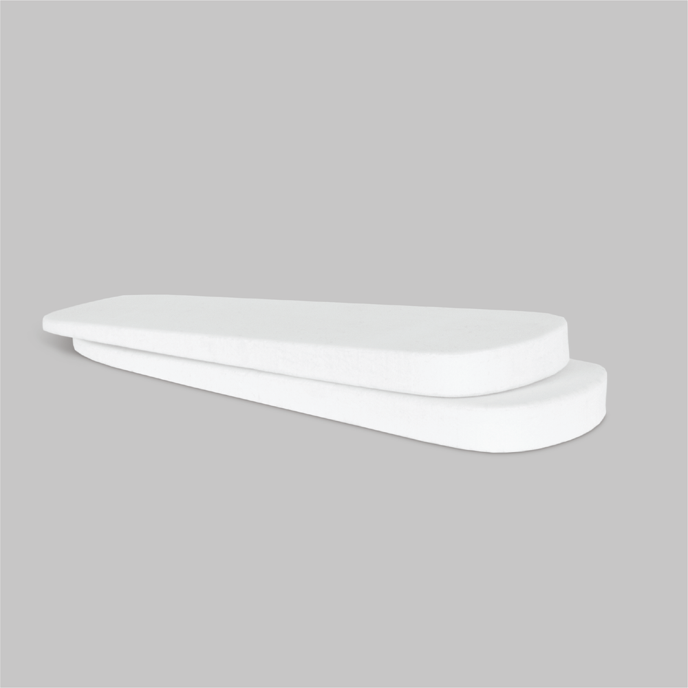 
                  
                    Wedges for night splint provide gentle stretch to Achilles tendon and plantar fascia
                  
                
