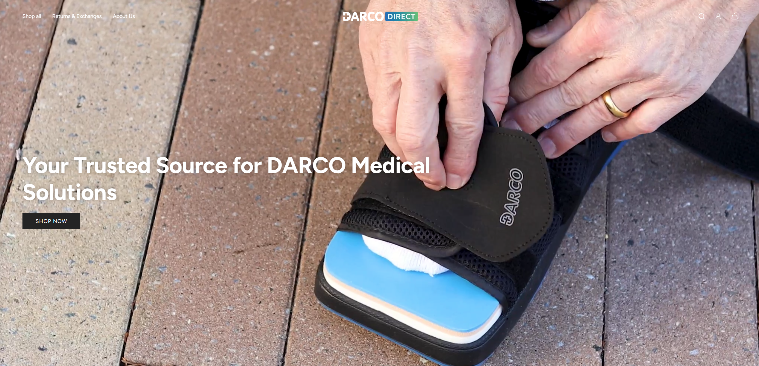 OrthoWedge™ Forefoot Offloading Shoe & Accessories – DARCO Direct